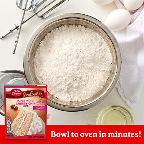 Image of Betty Crocker Super Moist Cake Mix Cherry Chip, 15.25 oz
