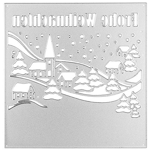 Fustella per stencil con scritta in lingua tedesca...