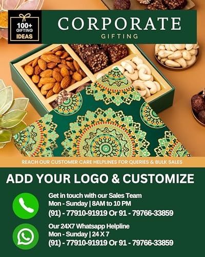 Image of Hyperfoods Dry Fruits Gift Box Diwali Gifts for Family and Friends Chocolate Gift Hamper Dry Fruit Diwali Gifts for Employees Corporate Gifts for Employees Hampers Dry Fruits Combo Pack