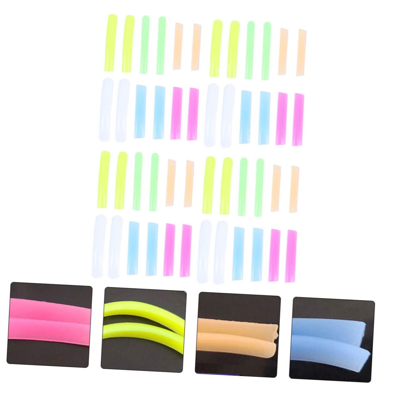 Beavorty 72 Pares De Silicona Para Pestañas De Extensión De Pestañas Almohadillas De Silicona Para Levantar Pestañas Ferramentas Rizado Almohadilla De Planchar Gel De Sílice