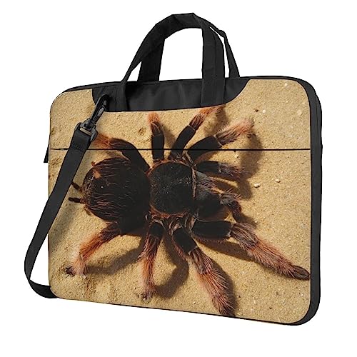 Sac pour ordinateur portable à motif tarentule rose pour ranger son PC