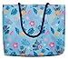 Disney Tote Lilo and Stitch Hawaiian Beach Print Travel Bag
