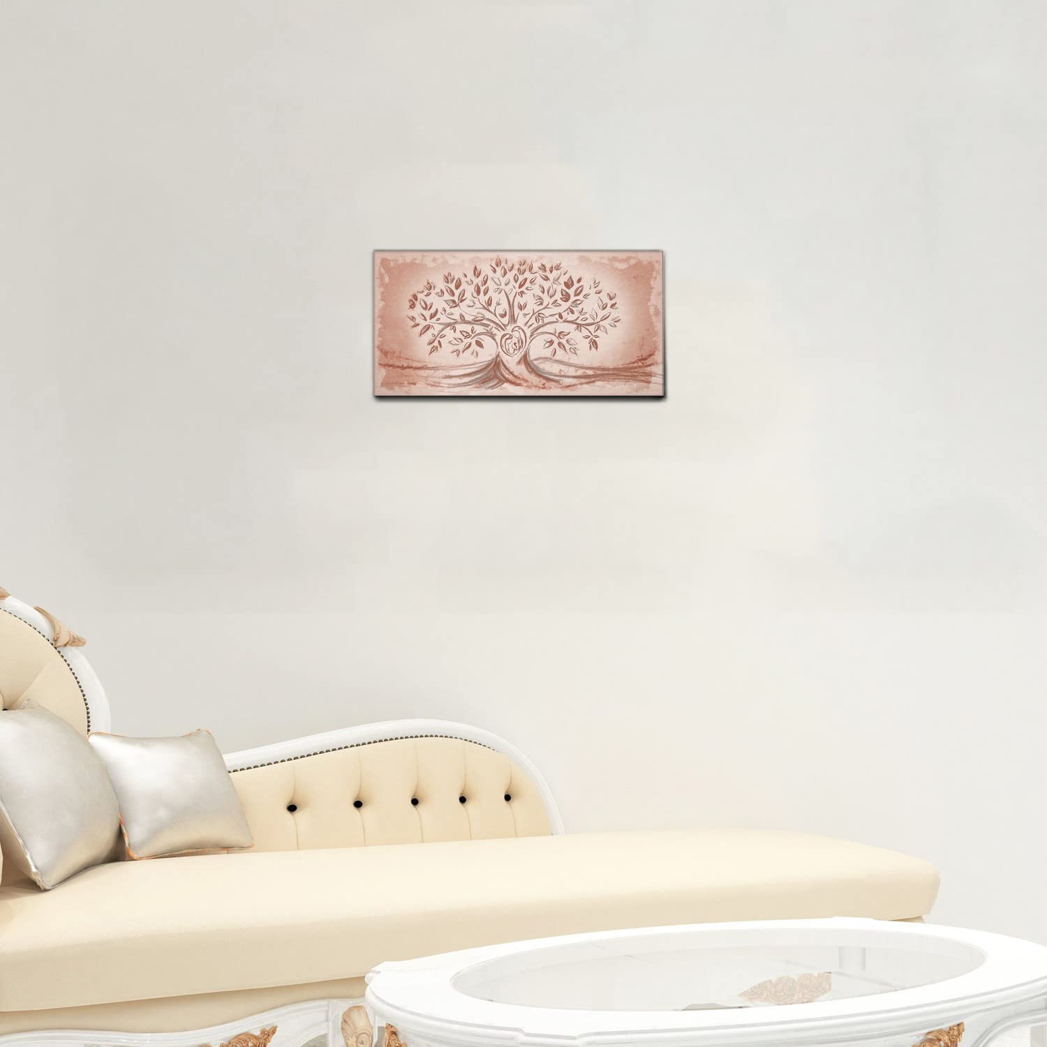 Quadro Sacra Famiglia Su Tela 100x50 Cm - Giallobus Made In Italy, Pronto Da Appendere - Foto 8