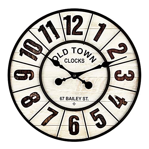 GALAXY Aypaş GALAXY Old Town Serisi Duvar Saati, 50 cm