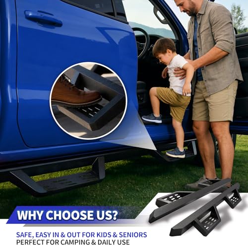 Estribos laterales para Dodge Ram Crew Cab miniatura 3