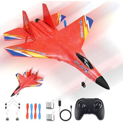OUSEXI Remote Control Airplane for Boys Girls,RC Airplane for Kids Cover