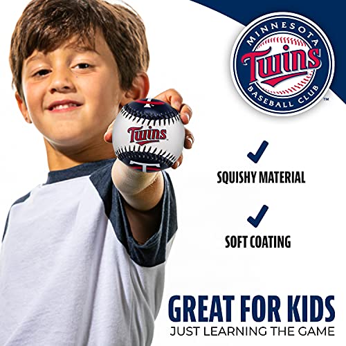 Image of Franklin Sports MLB Team Soft Baseballs - Team Logo - Fan Shop Toy Baseball for Kids - Decoration for Desks and Office