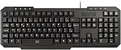 Teclado Com Fio Slim Multi (Multilaser) Resistente à Água com Conexão USB - TC206