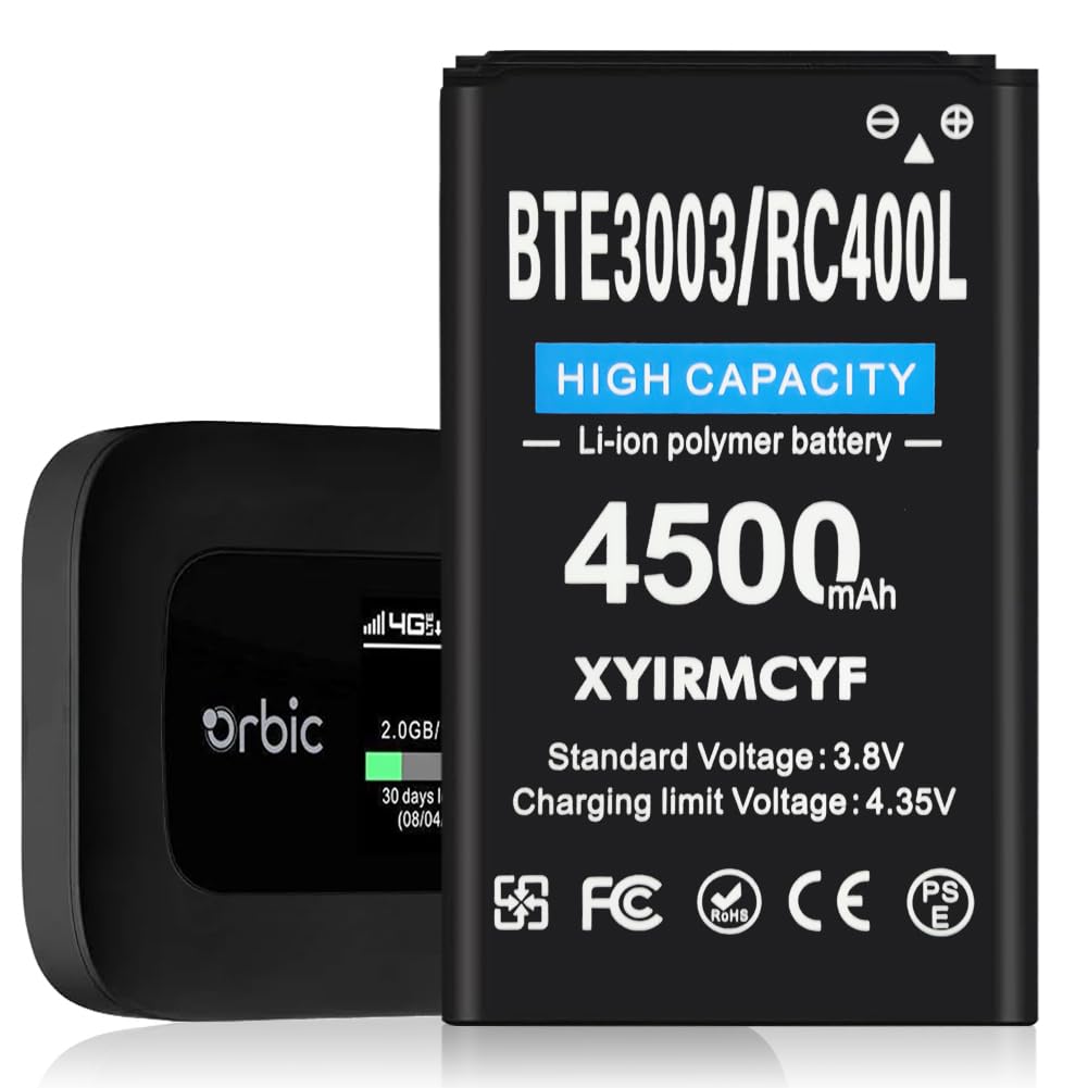 BTE-3003 Battery (2024 New Upgrade), 4500mAh High Capacity Battery for BTE-3003 Verizon Orbic RC400L ORB400LB Mobi Hotspot