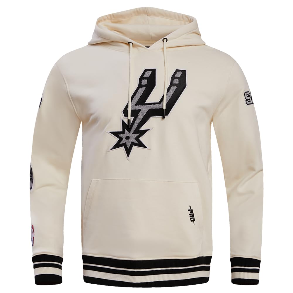 Pro Standard Men's NBA Retro Classics Ribbed Fleece Pullover Hoodie โ image 1