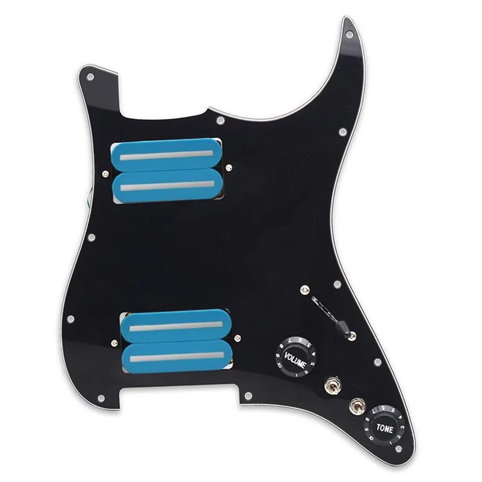 Części Pickguardów Do Gitary Elektrycznej Pickguard Do Gitary Elektrycznej HH Coil