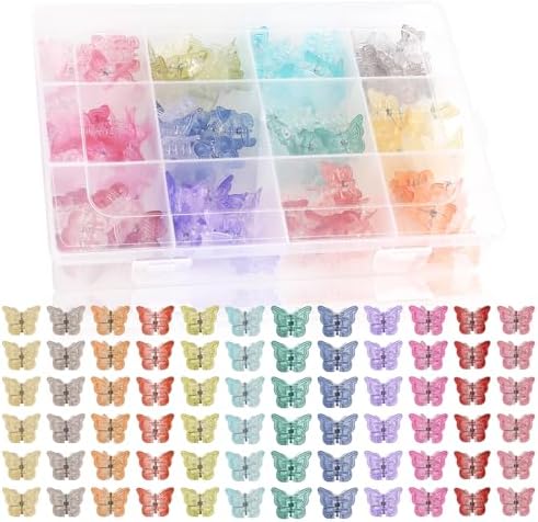 Mini Hair Clips Set For Women And Girls - 20Pcs Cute Small Claw Clips And Butterfly Hair Accessories | Buy Now With Express International Delivery - View #11