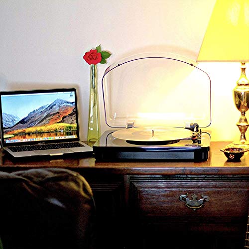 Audio Air LP Vinyl Record Player, Haute Qualité 3 Vitesse Turntable, (33 1/3 et 45,78 RPM), système Multiple Compatible - Les Beatles, Paul McCartney, John Lennon, RIngo Starr, George Harrison Audio Air LP Vinyl Record Player, Haute Qualité 3 Vitesse Turntable, (33 1/3 et 45,78 RPM), système Multiple Compatible – Image 5