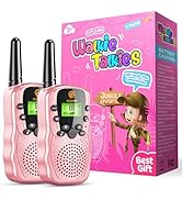 EUCOCO Geschenke für 3 4 5 6 7 8 9 10 11 12 Jährige Mädchen, Funkgerät Kinder Spielzeug für 3-12 ...