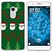 Produktbild PhoneNatic Case kompatibel mit HTC One X10 Silikon-Hülle X Mas Weihnachten X-Mas Sweater M7