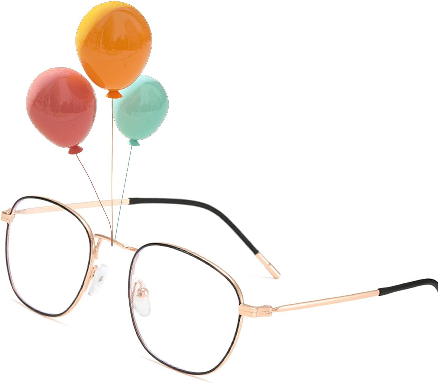 ブルーライトカット メガネ クリアレンズ 軽量 メタルフレーム 新作続 13 9g パソコン用メガネ03bkg ボストン 丸メガネ おしゃれ Pcメガネ ラウンド型