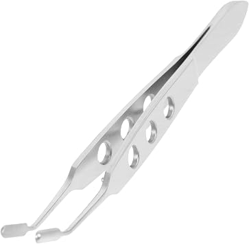 Meibomian Gland Massage Forceps Meibomian Expressor Eyelid Massage Tool Eyelid Forceps Meibomian Gland Expressor Meibomian Gland Forcep Stainless Steel Eyelid Massage Tweezers