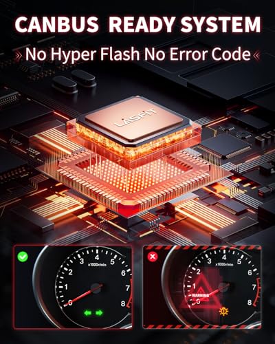 Image of LASFIT 921 LED Bulb Reverse Lights, 912 T15 Back Up Light CANBUS Error Free W16W 906 Reversing Bulb 904 916 6000K Xenon White New Upgrade Design, Plug and Play (Pack of 2)