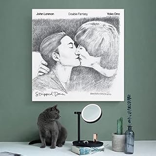 John Lennon – Impression sur toile pour décoration de salon ou de chambre à coucher – 50 x 50 cm - Les Beatles, Paul McCartney, John Lennon, RIngo Starr, George Harrison John Lennon - Impression sur toile pour décoration de salon ou de chambre à coucher - 50 x 50 cm – Image 3