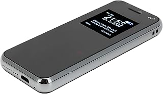 Dual Card Dual Standby Mobile Phone,Lightweight Portable Mini Cell Phone,Support Nine Groups Of Family Numbers,32Mb+32Mb Memory,Durable Bar Phone (black)