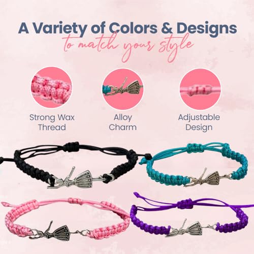 Sportybella Braided Dance Charm Bracelet - Gift For Dance Recitals & Dancers4