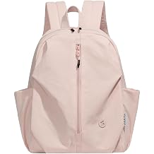 Daily Casual Cute Mini Backpack For Women 12.2 Inch Resistant Waterproof Lightweight Small Travel Daypack Pink