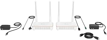 j5create Wireless Display HDMI Extender Transmitter Receiver Set