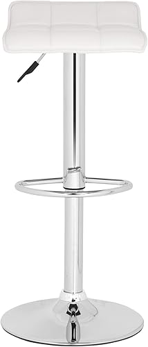 Miniatura 5 de Safavieh Home Collection Lamita Taburete giratorio ajustable de gas de 22.4 a 30.9 pulgadas