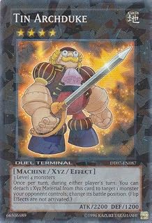 YU-GI-OH! - Tin Archduke (DT07-EN087) - Duel Terminal 7B - Duel Terminal Edition - Super Parallel Rare