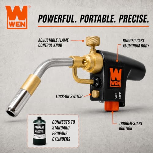 WEN Adjustable Flame Propane Torch