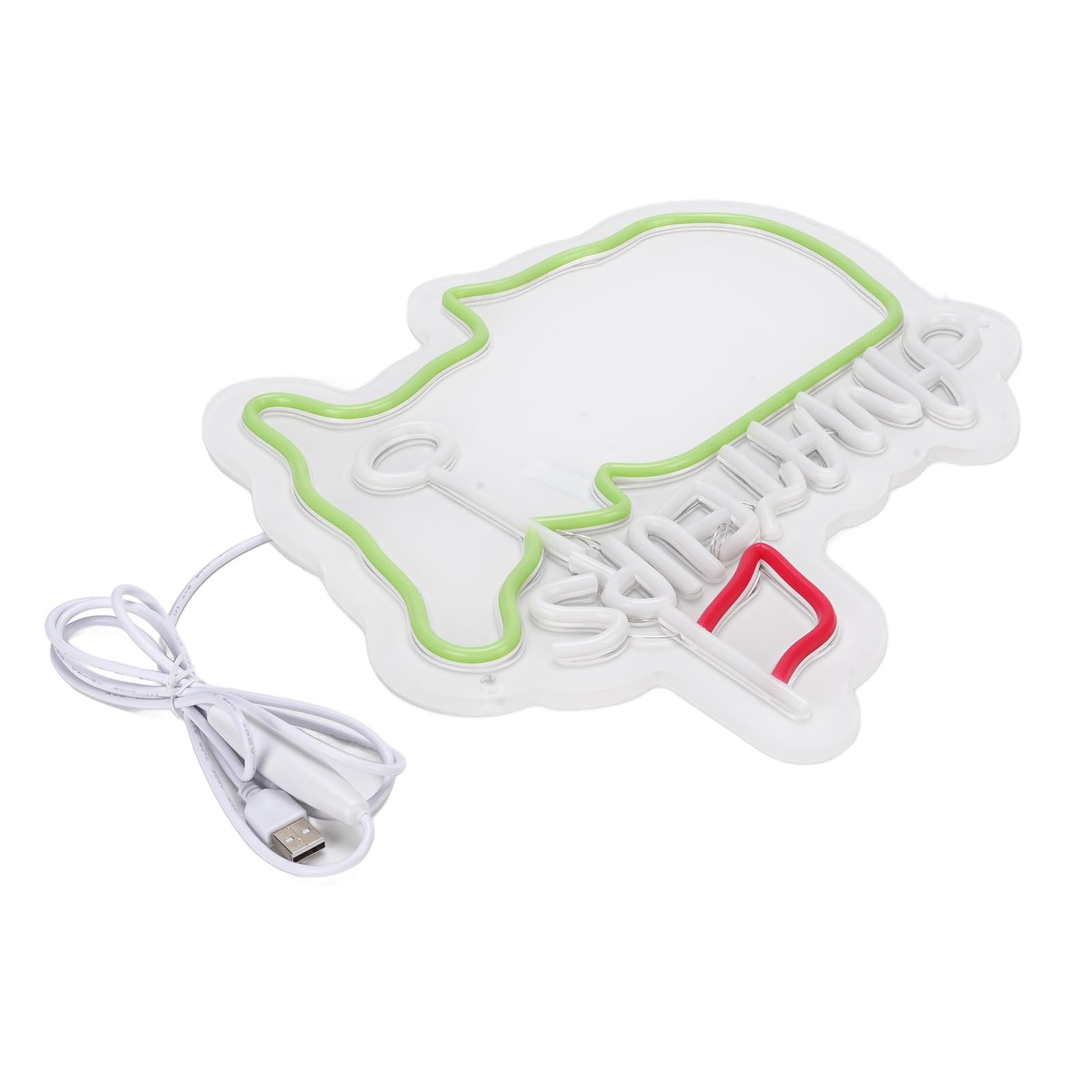 Jeffergarden Neon Schild Amateur, LED Golf Neon Licht Grün Dimmbar Wand,