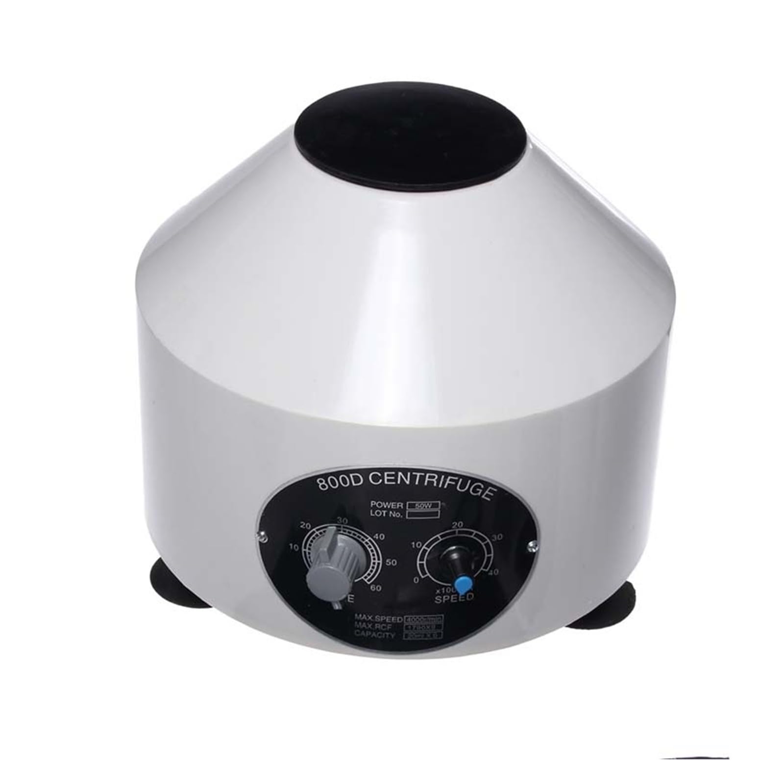 Wydajna Elektryczna Wirówka Laboratoryjna 800D 4000 Obr./min. Do Gabinetu Lekarskiego Instrumenty Laboratoryjne(Nero)