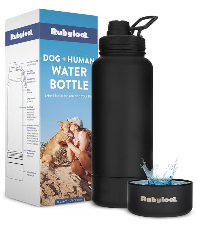 Rubyloo Dog+Human Water Bottle
