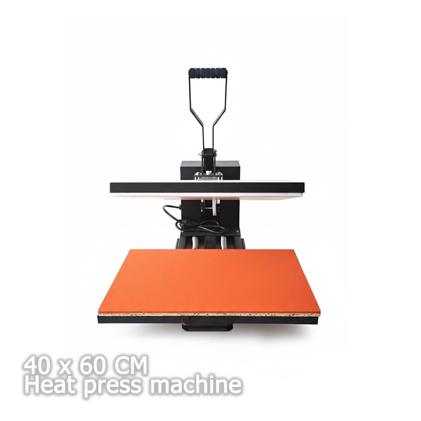 Prensa de calor de 40 x 60 cm, transferencia de sublimación de alta presión de doble voltaje para prendas de camisetas