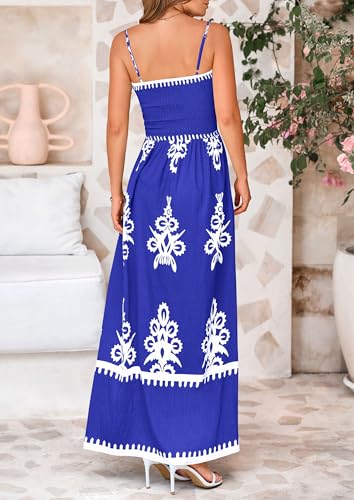 Image of PRETTYGARDEN Women's Summer Boho Maxi Dress Floral Sundresses