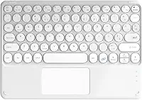 WB Teclado com Trackpad para Tablet e iPad (Branco)
