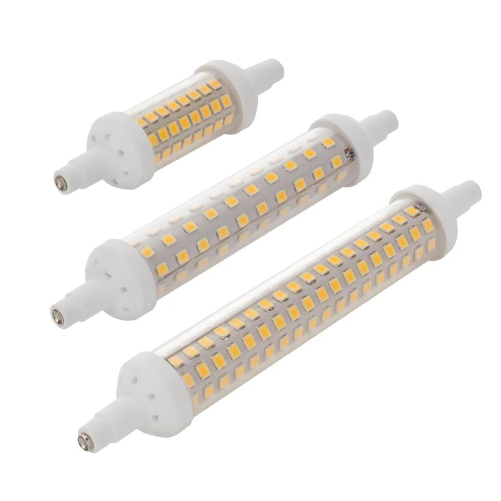 Illuminazione da soffitto 4 pezzi R7s LED lampada 20W 30W LED lampadina di mais 2835 lampada sostituire faretto luce alogena R7S lampadina senza sfarfallio per casa garage magazzino(Cold white,30W)