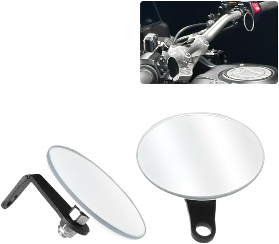 Rear View Mirror Convex Adjustable Compatible With Kove 800X Pro Colove 800X Super Adventure KY800X