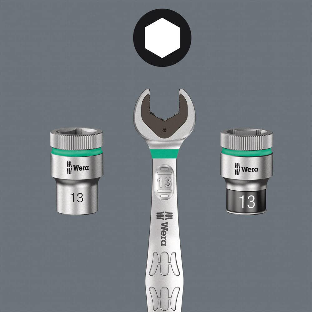 Wera 003626 Zyklop 8790 HMC Socket 1/2-inch Drive x SW 25/32-inch - Image 4
