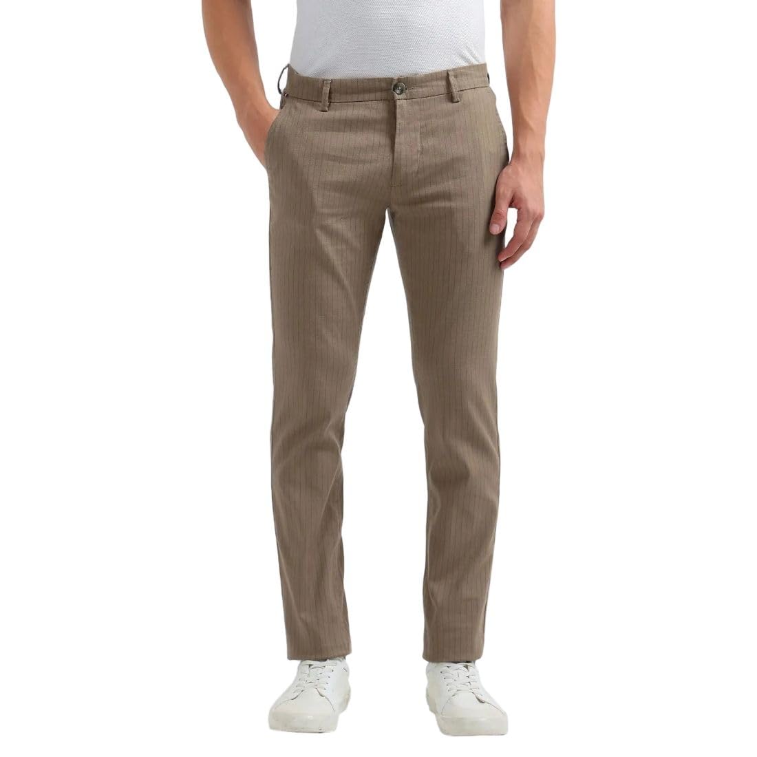 arrow Men Khaki Casual Trouser_ASAETRO2985-picture-47