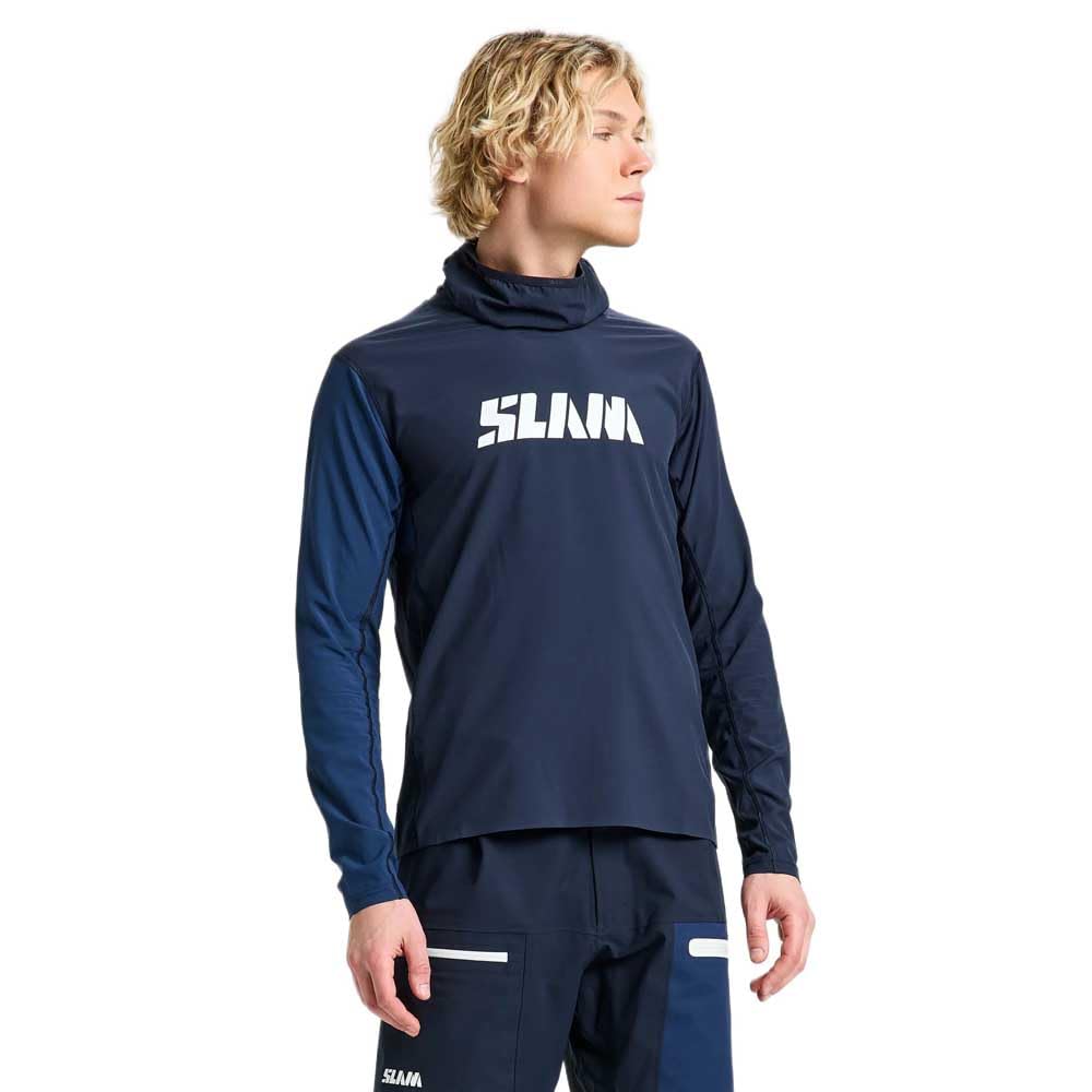 SLAM Rash Guard A Maniche Lunghe con Cappuccio Od Tech XS
