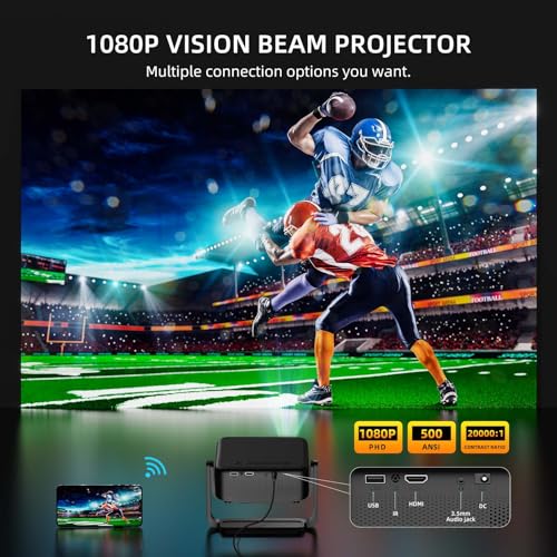 Onoayo AY3 [360°Adjustable Stand] Mini Projector thumb #4