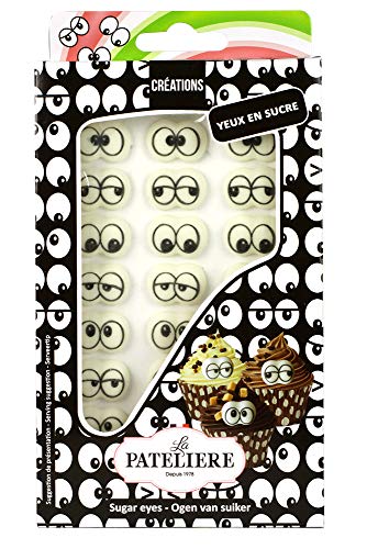  LA PATELIERE Décorations Yeux en Sucre 10 g