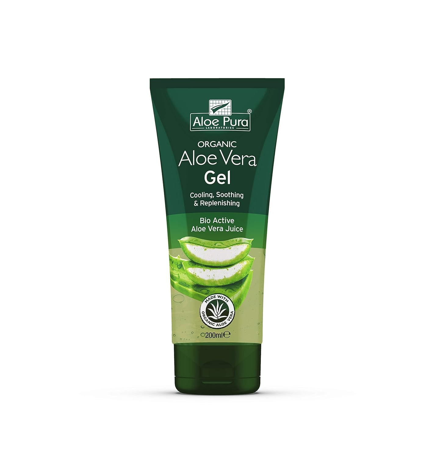 Aloe Pura, Organic Aloe Vera Gel, Natural, Vegan, Cruelty Free, Paraben & SLS Free, Cooling, Soothing, 100ml — view 9