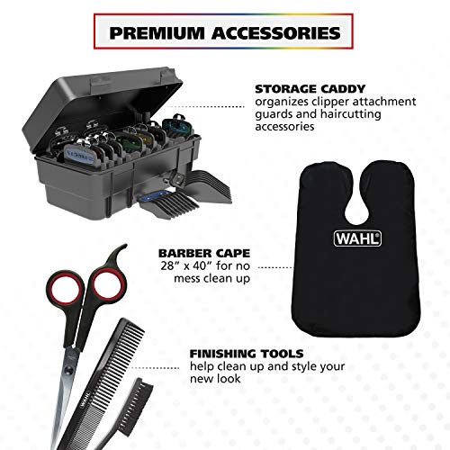 Wahl 79804-100 Usa Pro Series Platinum Corded Clipper & Corded Trimmer For Home Haircutting thumb #9