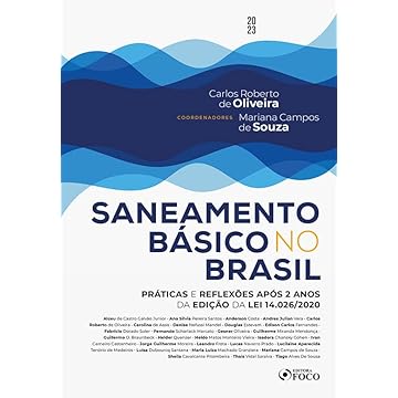 Capa do livro Saneamento Básico no Brasil - 1ª Ed - 2023