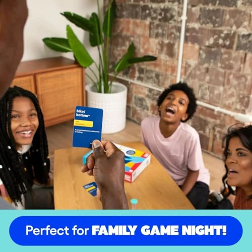 Image of Tickles Incohearent Family Edition Gibberish Guessing Card Game | 400 Cards with Sand Timer | Hilarious Party & Friends Night Game (Ages: 12+ Years, Players: 2+)