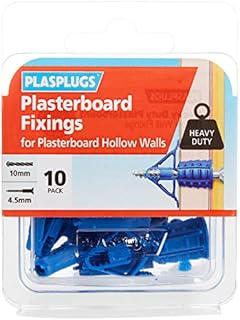 Plasplug Hcf110 Heavy Duty Plasterboard Plugs (10)