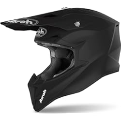 Casco Airoh Motocross AIROH HELMET WRAAP COLOR BLACK MATT S