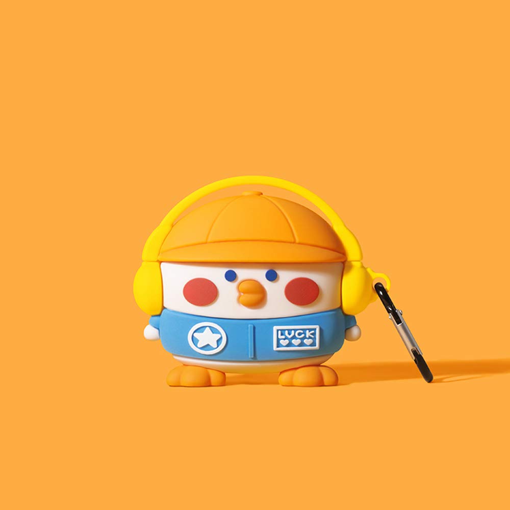 Yourlovely Compatible With Airpods Case Cute Colorful Duck Cartoon